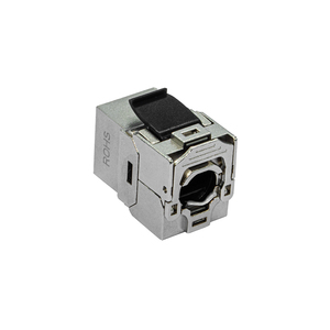 Mini tip kısa vücut Cat6A Keystone Jack RJ45 çoğaltıcı modüler Jack Cat6 Jack RJ45 modülü - Product Image 5