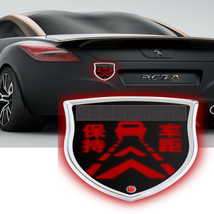 Bán buôn nóng bán năng lượng mặt trời Powered chống phía sau cuối dẫn tín hiệu ánh sáng | phổ quát cho xe ô tô xe tải bên ngoài phụ kiện an toàn - Product Image 4