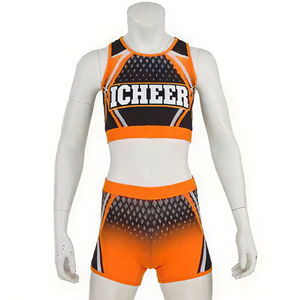 Customized <strong>Pink</strong> <strong>Cheer</strong> Practice Wear Dance and <strong>Cheer</strong> Uniforms Youth Practice Wear - Product Image 3