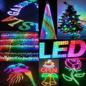 Modulo Pixel LED esterno a colori RGB impermeabile 2811 IC led 12mm rgb led pixel light string - Product Image 6
