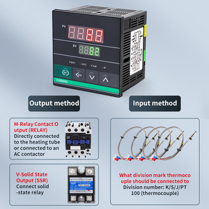 CHB Series Customizable LCD <strong>Digital</strong> <strong>PID</strong> 220V 230V AC Temperature <strong>Controller</strong> Temperature Adjustable Industrial <strong>Controller</strong> - Product Image 3