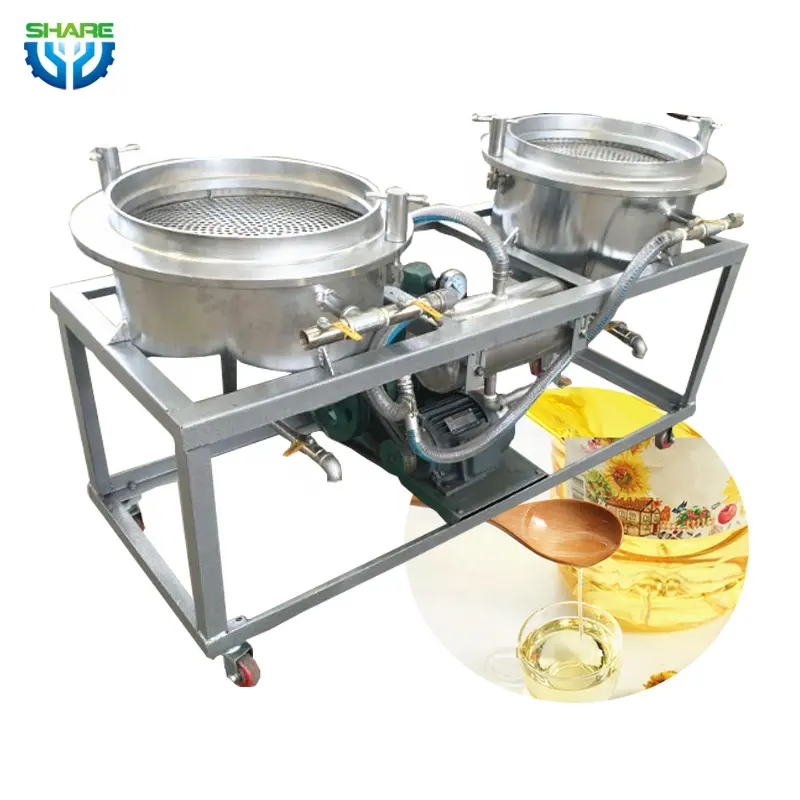 Piccola attrezzatura per la pulizia della noce di cocco che cucina la macchina del filtro del purificatore dell'olio d'oliva