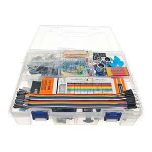Mega R3 Starter Kit Motor Servo RFID Ultraschall-Entfernungs relais LCD für Arduino mit Batterie ladegerät Lern anzug