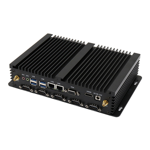<strong>X86</strong> Fanless 2 Lan 10com Industrial Pc I5 10210U I7 10710U <strong>Embedded</strong> Mini <strong>Computer</strong> - Product Image 2