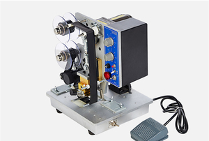 Macchina da stampa di codifica Batch nastro elettrico semi automatico per il pacchetto di plastica HP-241B del sacchetto - Product Image 3