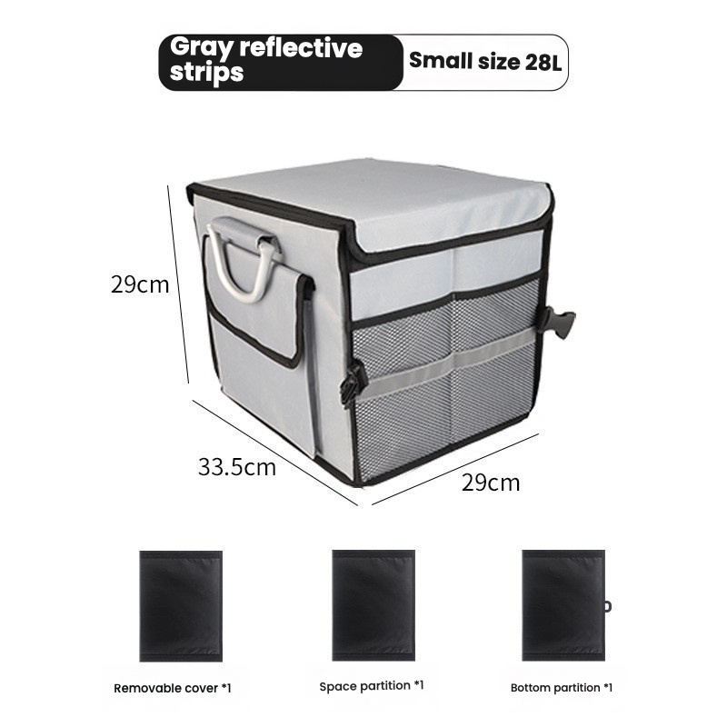 Placa base de tiras grises de 28L, tablero divisor de placa desmontable