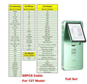 DL400 Pro Mobil ekran Tester için Iphone 6 14PM Huawei cep telefonu ekranı test aracı seti profesyonel komple kiti ile kabloları - Product Image 5