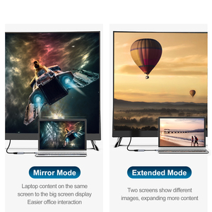 4K 30HzタイプC HDTVコンバータケーブルミニUSB C入力からHDTV出力へ電話ラップトップタブレットTVモニタープロジェクター - Product Image 6