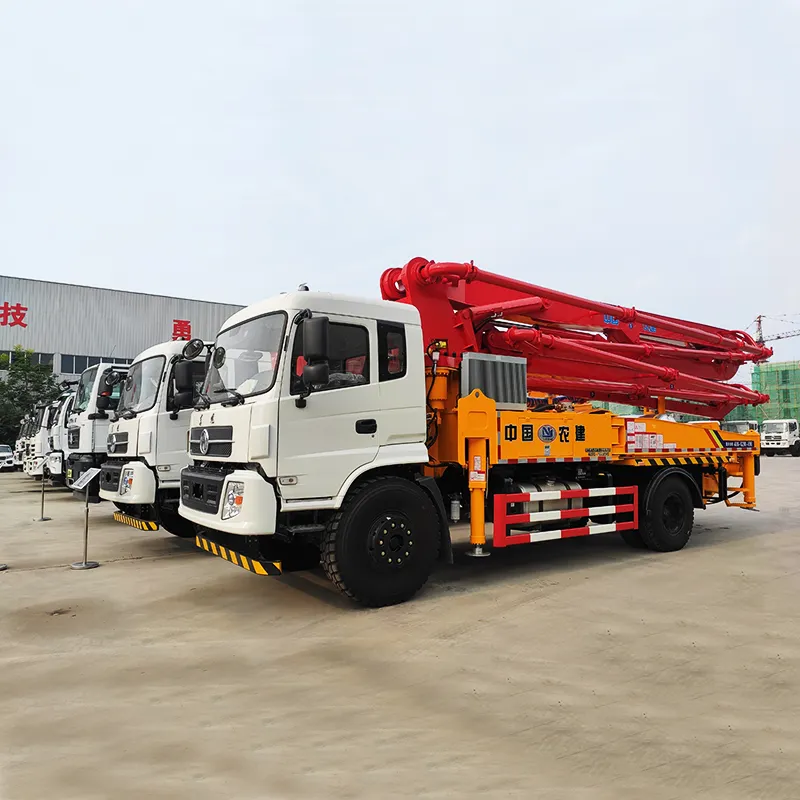 Factory Supply 30m Small Truck Mounted Cement Concrete Pump Car With Boom