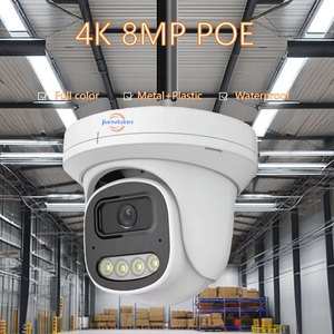 Jianvision Venta De fábrica barato IP CCTV línea de alimentación Kit de red Poe cámara de seguridad 8 cámara con color visión nocturna y audio - Product Image 3