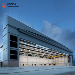 Edifici con struttura strutturale in acciaio leggero economico assemblato per hangar prefabbricati-marchio LIBIDA - Product Image 4