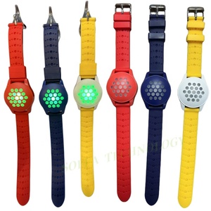 Bracciali lampeggianti regolabili con telecomando in silicone braccialetto rgb timer per parco giochi led braccialetti con timer per bambini - Product Image 6