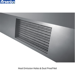 Arsenbo新しいスタイルのステンレス鋼冷却ディスプレイデリオープンチラー肉ショーケース - Product Image 4