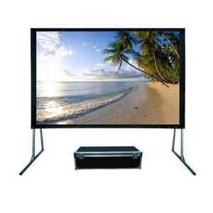 Pantalla de proyección delantera y trasera de plegado rápido de 100 pulgadas, pantalla portátil 16:9, pantalla de cine en casa al por mayor de fábrica - Product Image 2