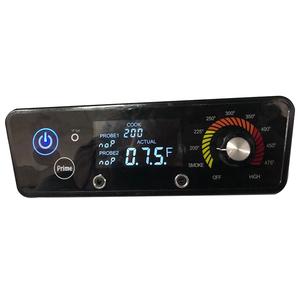 Controlador PID para ahumador de parrilla, temporizador de temperatura con control remoto inteligente, wifi, barbacoa, barbacoa, 2 unidades