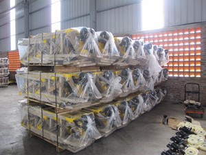 Manueller hydraulischer Gabelstapler Leichter 2 Tonnen 3 Tonnen Paletten laden und Entladen LKW Boden kuh Hydraulischer Hub stapler - Product Image 3