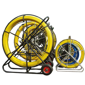 Traceable Fiberglass Cable <strong>Pulling</strong> Rod Fiberglass Snake Rodder Underground Cable Rod