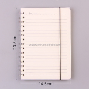 a4/a5/a6/b5笔记本定制螺旋记事本盖，带标志可重复使用笔记本 - Product Image 1