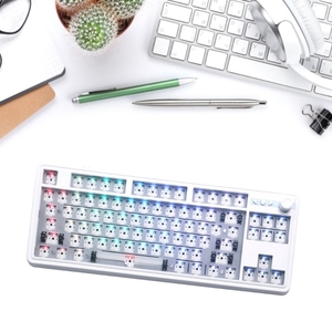 LS01 Customizable <strong>Keyboard</strong> Kit 5.0/2.4G/TypeC Improved Productivity Hot Swappable Easy Switches <strong>Replacement</strong> - Product Image 6