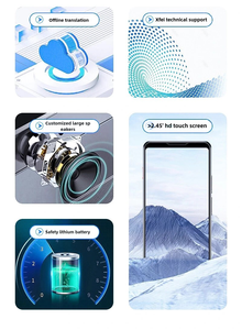 Dispositivo traductor de idiomas, traductor AI, traducción de inglés español de voz en tiempo real bidireccional, compatible con 138 idiomas - Product Image 2