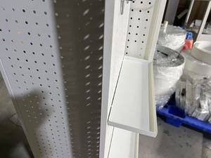 Drehbarer 360-Grad-Drehständer 4-seitiger kreisförmiger hängender Platten ständer Plattenspieler mit 4-seitiger Anzeigetafel - Product Image 5