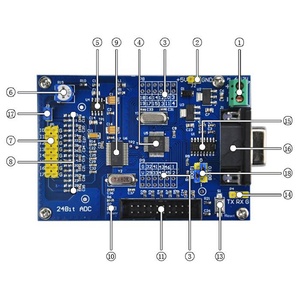 Taidacent ADS125624ビットAD高精度取得モジュール24ビットADCSTM32STM32F103C8T6評価ボード - Product Image 5