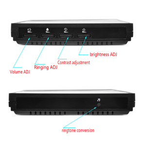 High Definition Wired Video Door Phone <strong>Intercom</strong> <strong>System</strong> with Touch Button for Villa or Office <strong>Access</strong> Control