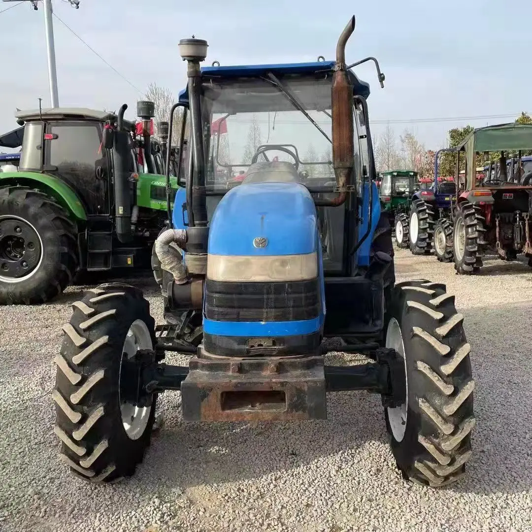 NEW HOLLAND SNH904 TRACTEUR FERME D'OCCASION 1000 HEURES AVEC CLIMATISEUR