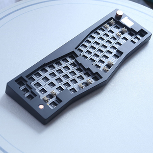 ABM066 Barebones Kit Alice-layout VIA programable Intercambiable en caliente Bluetooth/2,4 Ghz/Tipo-C Conectividades para Win/Mac - Product Image 1