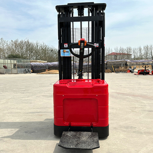 Electric Pallet <strong>Stacker</strong> Power Self Loading <strong>Stacker</strong> Forklift Reach 1.5ton 2ton <strong>Walkie</strong> <strong>Stacker</strong>