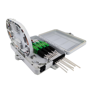 8 core IP65 compatibile TCP accesso esterno scatola di terminazione in fibra ottica SC LC FTTH apparecchiature di distribuzione di rete per uso esterno - Product Image 4
