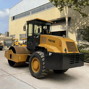 YSW208/YSW210 tek davul actor ktör 8 Ton 10 Ton hidrolik yol sıkıştırma silindiri ile Motor ve rulman çekirdek - Product Image 3