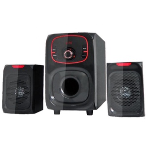Profesional de altavoces multimedia 2,1 sistema de cine en casa con bluetooth USB SD FM control remoto - Product Image 2