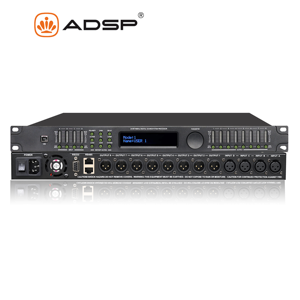 ADSP DP480双精度4输入8输出DSP音频处理器，带RS232的24位转换器 - Product Image 1
