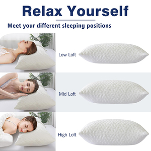 Tất cả các mùa Nhà Giường gối sợi làm mát shredded Bộ nhớ bọt cổ gối - Product Image 4