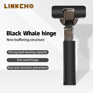 Linkcho Hiện Đại 3D Thủy Lực Đóng Mềm Bằng Gỗ Cửa Tủ Bản Lề Uốn Cong Dài Bản Lề Tuyến Tính Tấm Cho Đồ Nội Thất Nhà Bếp Ẩn - Product Image 4