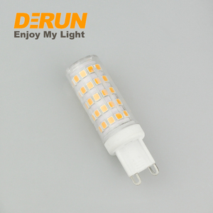 หลอดไฟ LED G9 6W เทียบเท่า60W หลอดฮาโลเจน3000K 540LM AC 120V G9สำหรับไฟ LED บ้าน LED-G9
