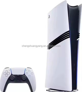 RABATT For-Sonys Play-Station PS5 Pro Slim 1TB 825GB Spiele konsolen mit 15 Spielen und zusätzlichem <span class=keywords><strong>Controller</strong></span>
