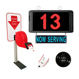 Wireless <strong>Queue</strong> Calling <strong>System</strong> with 2 Digits <strong>Display</strong> and Spanish Voice Prompt