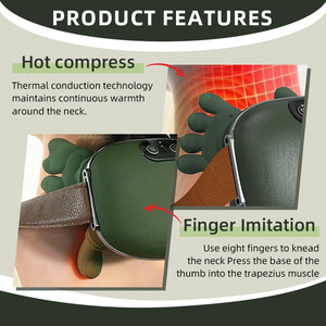 Phenitech pemijat panas bionik, pemijat leher dan punggung Shiatsu portabel untuk menghilangkan rasa sakit dan rileks otot - Product Image 5
