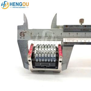 18.9&quot; Gto 7 Digits Numberator Horizontal Jump Mode 098765 Backward Numbering Machine Printing Machine Parts