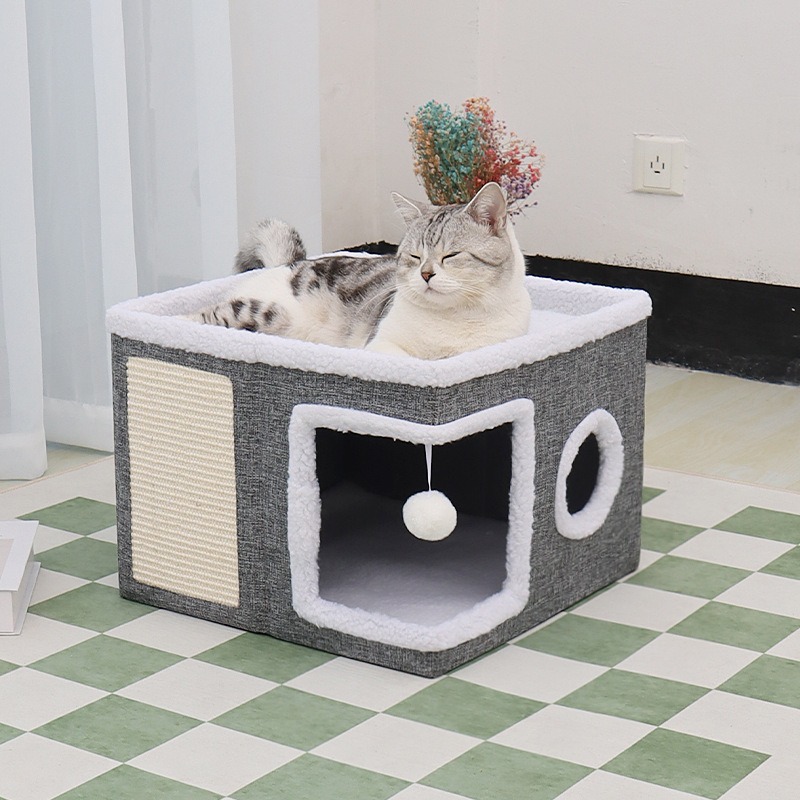 Nido de gato cuadrado 41*41*32