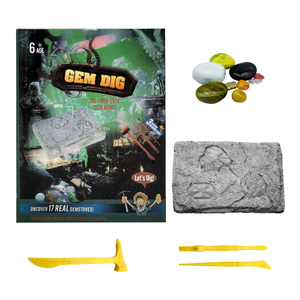 Özelleştirilmiş sınır ötesi arkeoloji kazmak kitleri ebeveyn-çocuk bilim eğitim oyuncak bilişsel yaratıcı simülasyon Gem madencilik kör - Product Image 1
