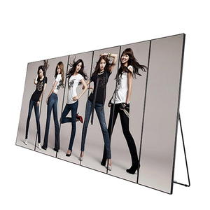 Led lambalı Poster teşhir standı LED Video duvar ekranı P1.8 P2.5 kapalı açık LED ekran - Product Image 3
