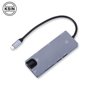 8-In-1 USB 3.0 High Speed Ports <strong>Type</strong>-C Hub Rj45 Gigabit Ethernet <strong>Network</strong> PD Hub <strong>Computer</strong> Accessories - Product Image 3
