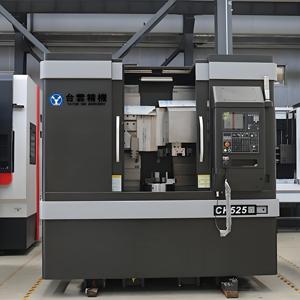 Taiyun CK525 Série Dupla Coluna Automática Heavy Duty Vertical <span class=keywords><strong>CNC</strong></span> Torno para Processamento Fanuc Sistema De Controle Medium Duty