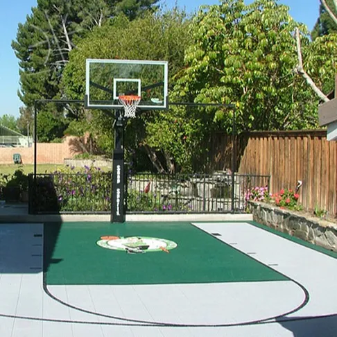 35 feetx36 feet half basketball court backyard basketball court mini basketball court flooring