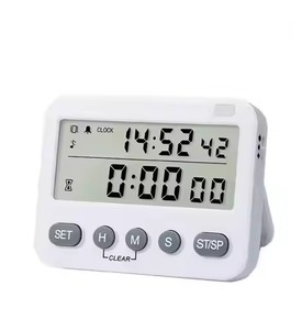 Multifunctional Digital Kitchen Timer LED HD Display Countdown &amp; Alarm Clock with Sound <strong>Flash</strong> Vibration Reminder <strong>Memory</strong> <strong>Function</strong> - Product Image 1
