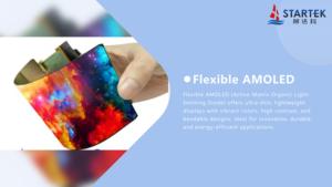 8 inch linh hoạt Màn hình OLED 2480*1860 mipi DSi uốn cong OLED hiển thị 8 "linh hoạt AMOLED hiển thị - Product Image 6