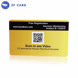 Hochwertige kunden spezifische MIFARE(R) DESFire(R) Ev1 2K/4K/8K-Karten mit QR-Code/Barcode - Product Image 2
